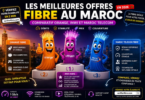 Comparatif des meilleures offres fibre au Maroc en 2026 entre Orange, inwi et Maroc Telecom avec analyse des débits, prix, couverture FTTH et éligibilité fibre optique
